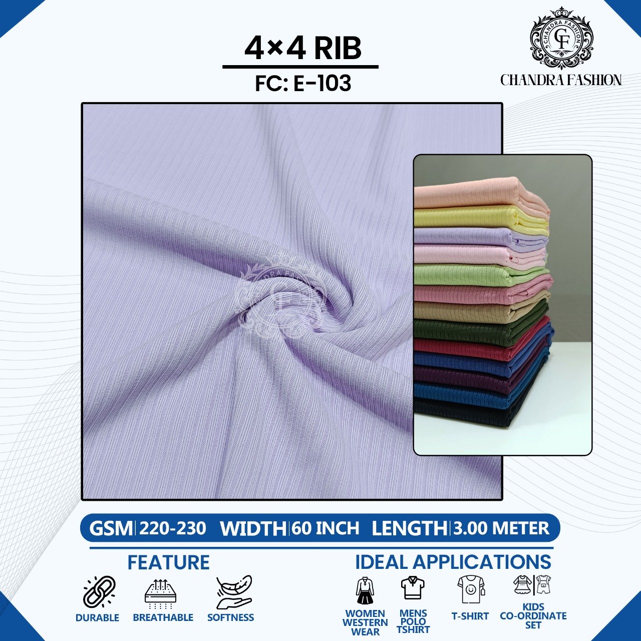 4*4 RIB FABRIC